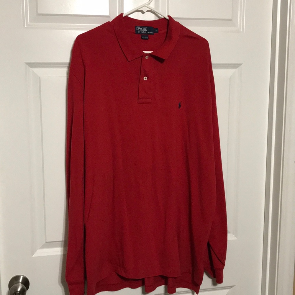 Polo shirt “Red” pre owned in great condition